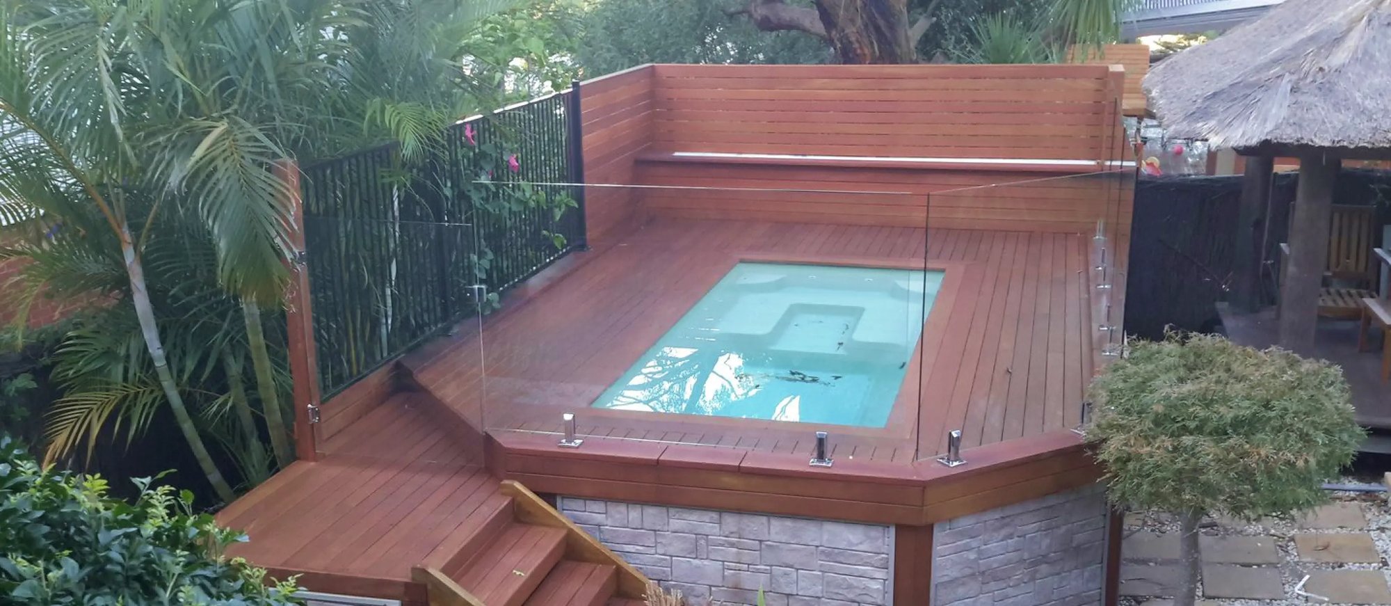 Picture of the 4m Yarra Above Ground Fibreglass pool