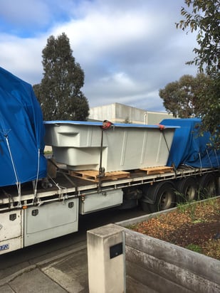 4m Cleo on truck
