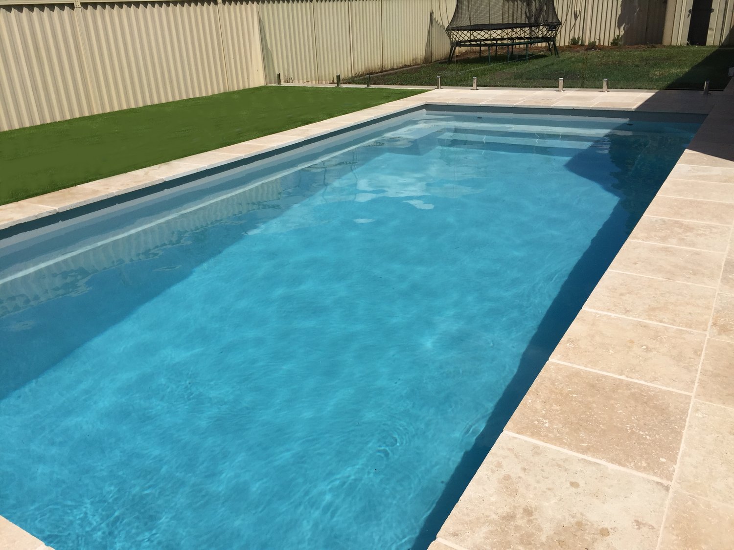 5m Cape Plunge Pool in Blue
