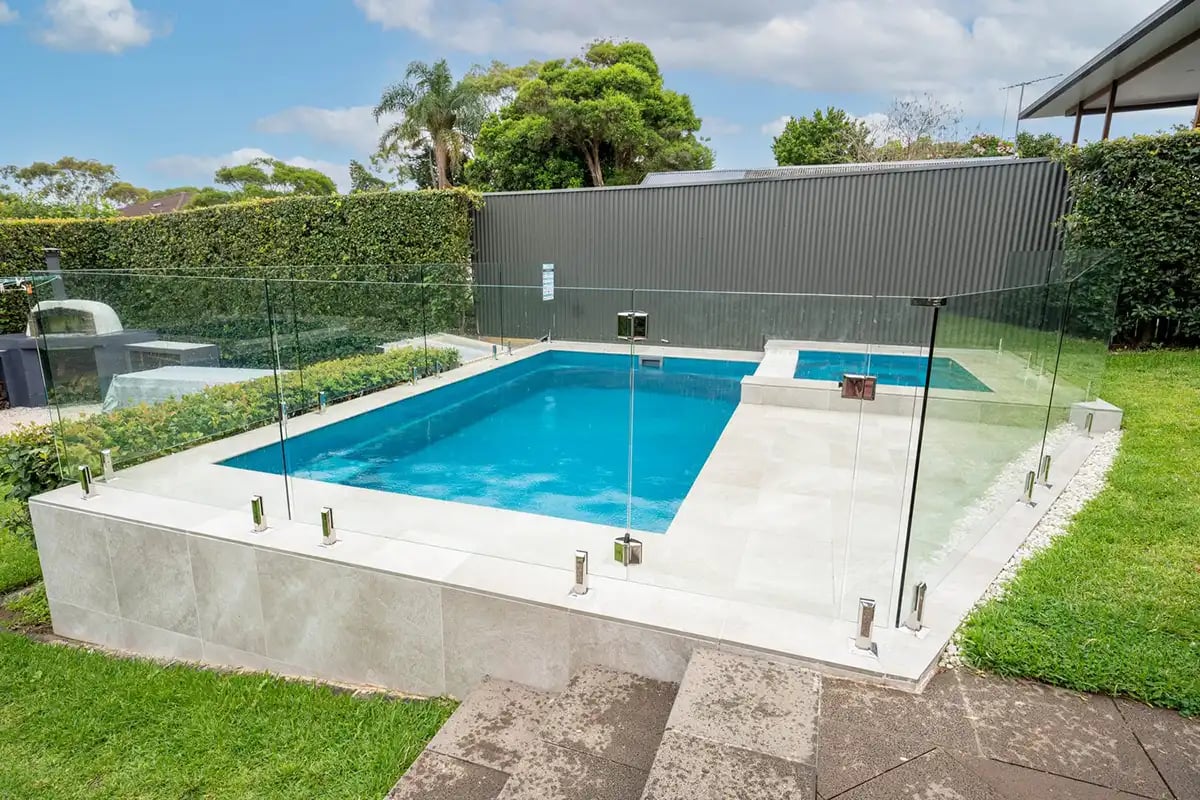 Fibreglass Pool and Spa