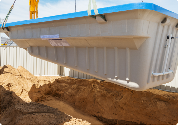 Fibreglass Pool Installation