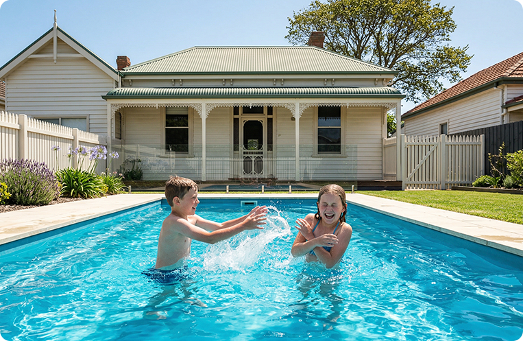 fun swimming in Warrnambool