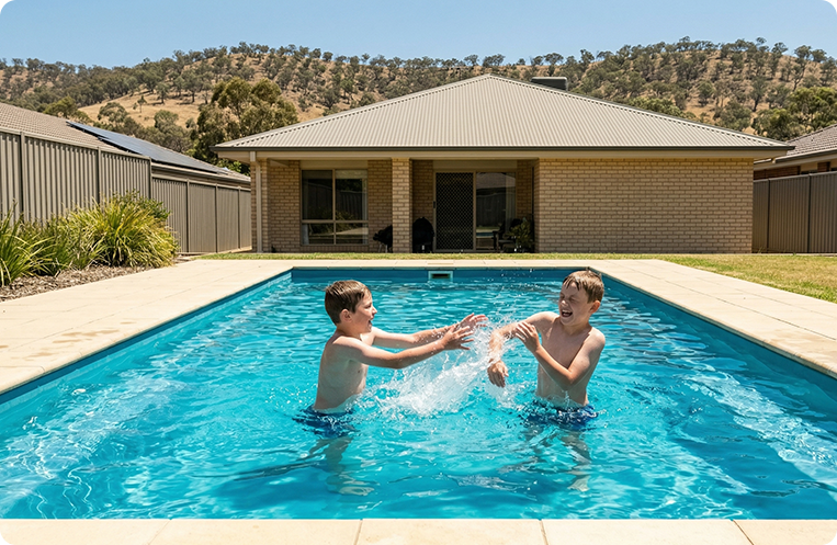 fun swimming in wodonga