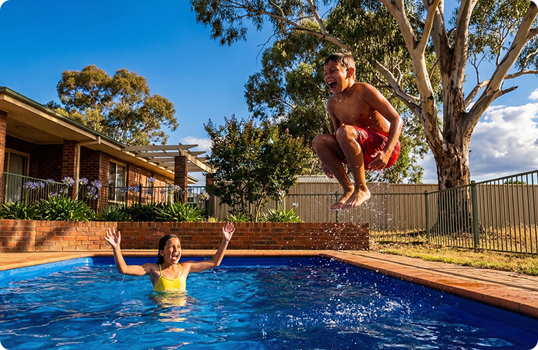 swimming pool fun in wagga wagga