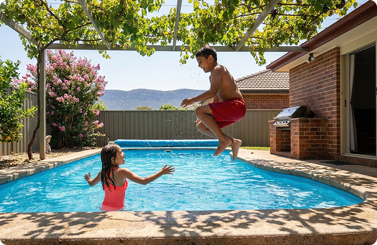 pool swimming  fun western sydney