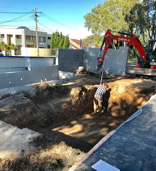 swimming pool installation